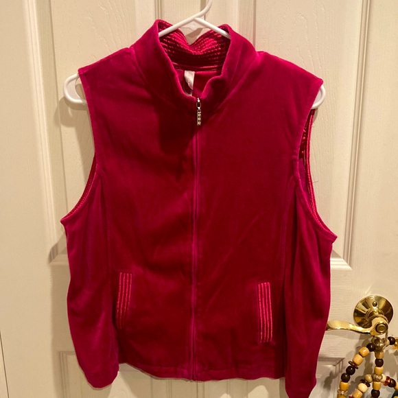 Hot Punk Velour Vest - Picture 1 of 6